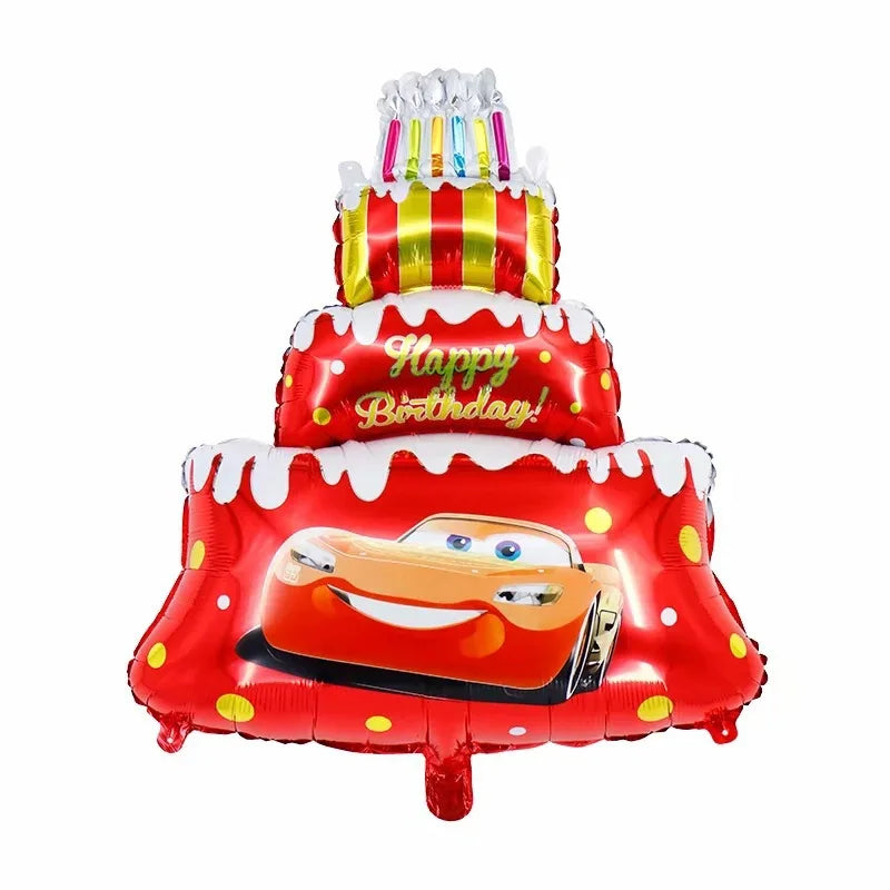 Disney McQueen Car Foil Balloons