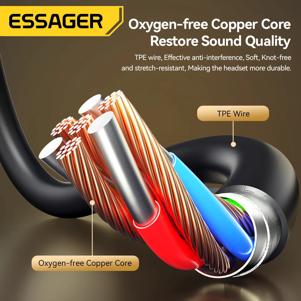 Essager In-Ear Wired Headphones