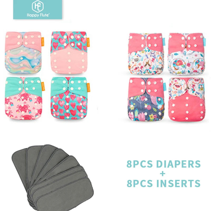 HappyFlute Cloth Nappies Set