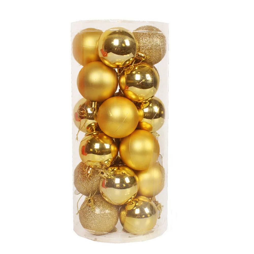 42pcs Multicolor Christmas Tree Ball Set