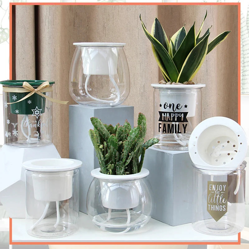 Modern Self-Watering Plant Pots