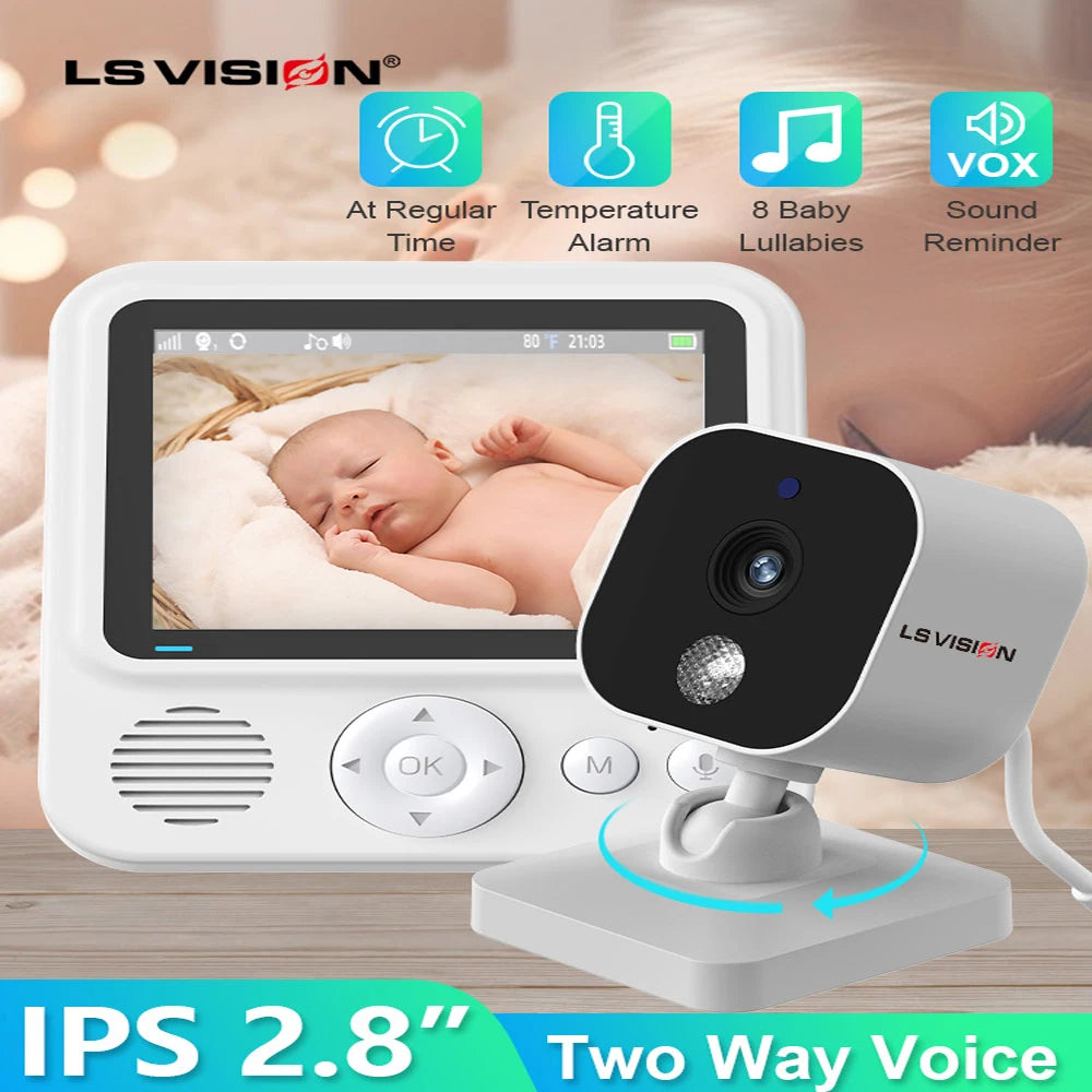 LS VISION Baby Monitor with Camera