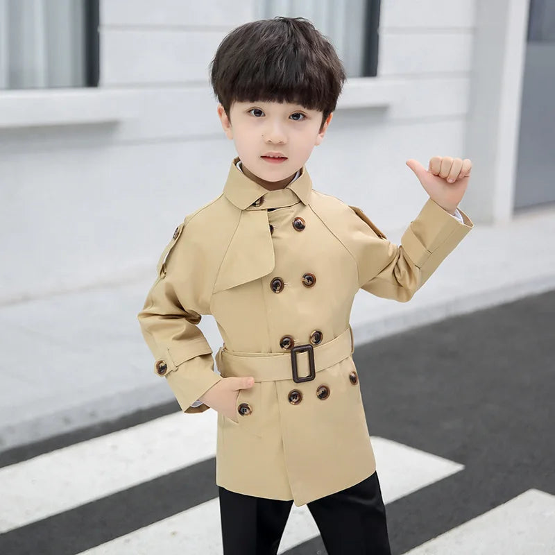 High Quality Boys Trench Coat