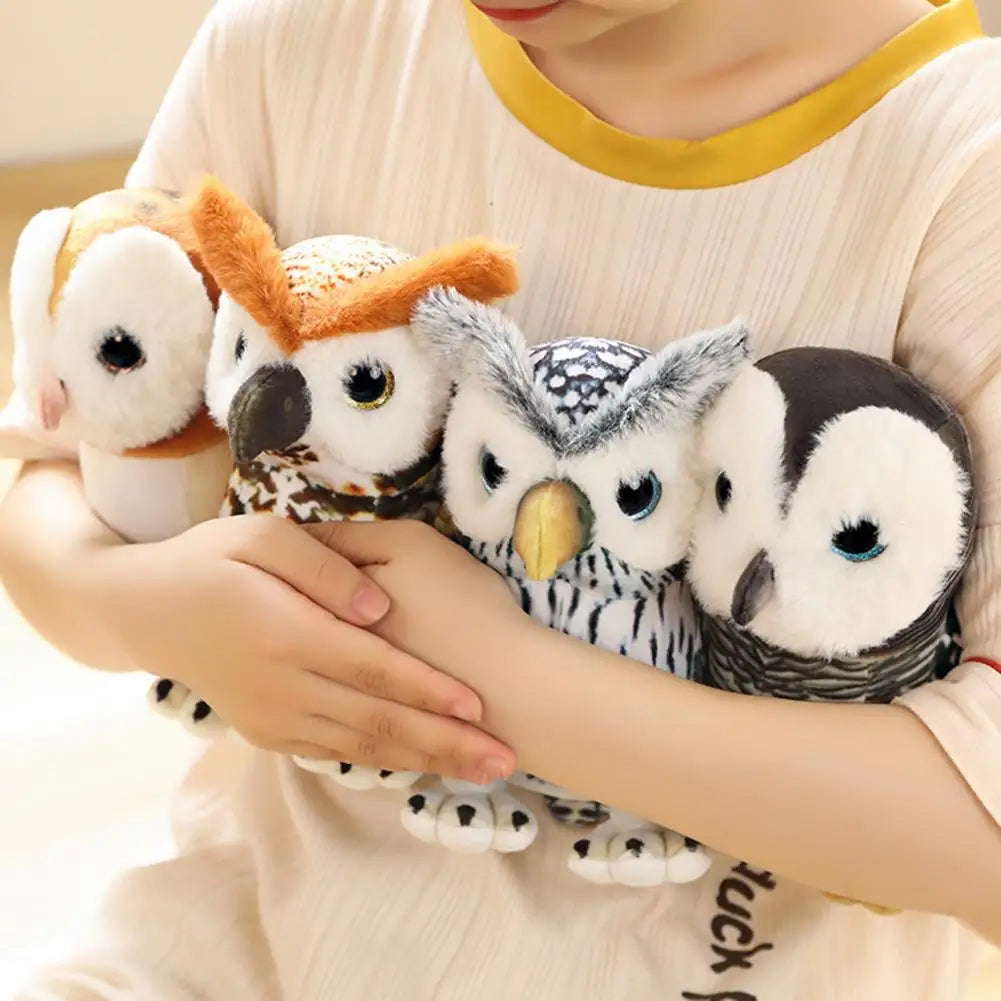 Baby Plush Owl Figurine Toy