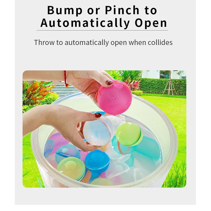 Reusable Water Balloons Summer Fun