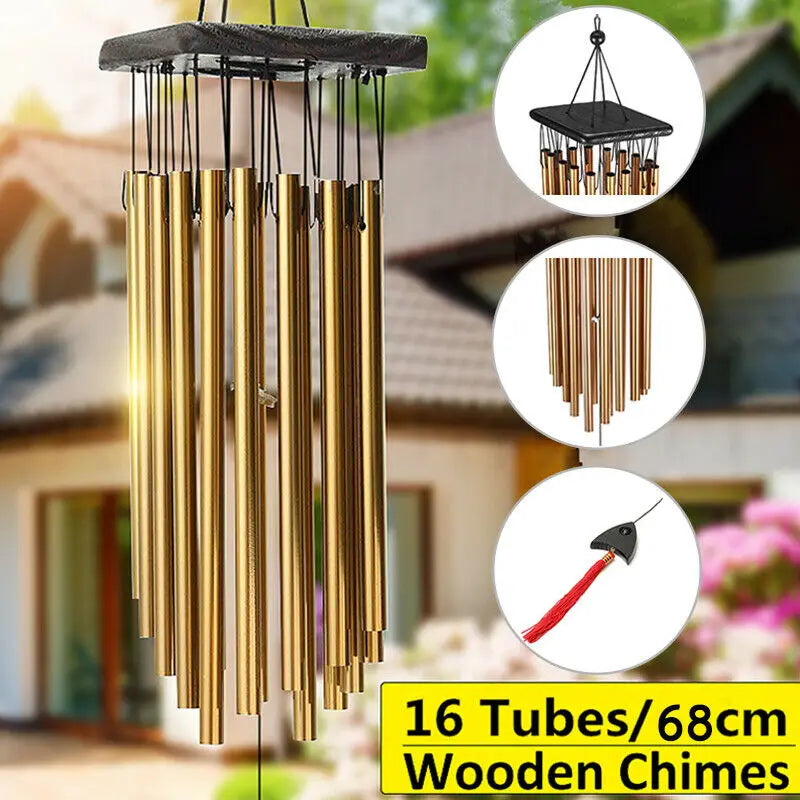 Large Bells Wind Chimes - Garden Outdoor Decor