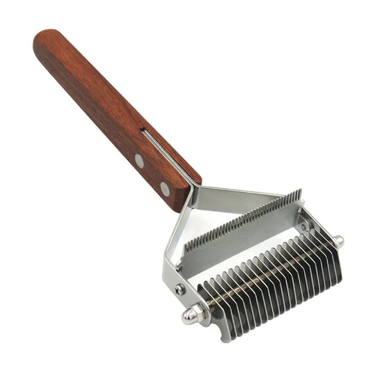 Pet Grooming Comb - Hair Removal & Dematting Brush