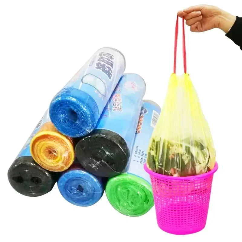 12pcs Disposable Trash Bags - Heavy Duty