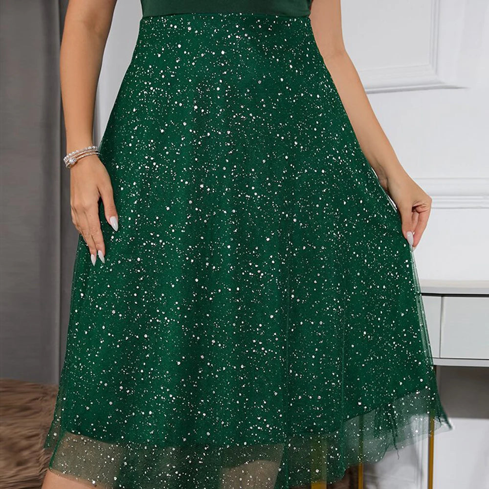 2024 Plus Size Elegant Midi Dresses