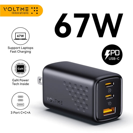 VOLTME 67W USB C Charger