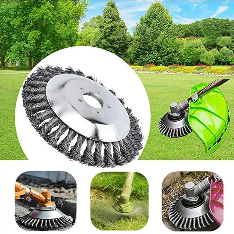 Durable Carbon Steel Wire Weed Brush Garden Trimmers