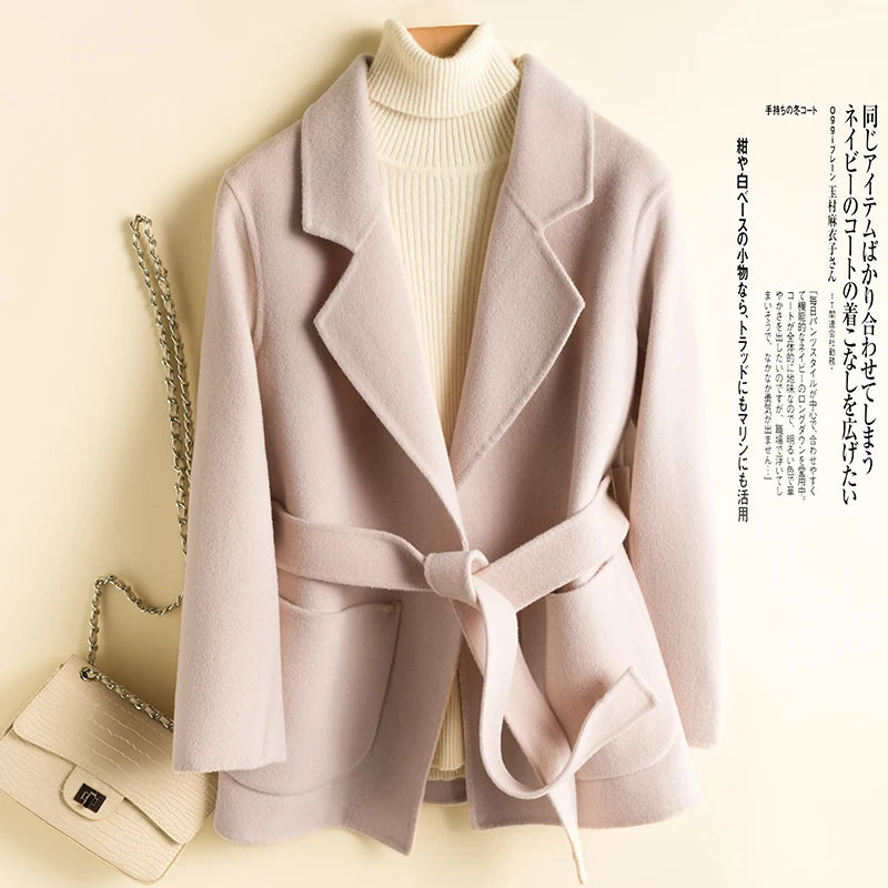 High-Quality 100% Wool Coat for Women