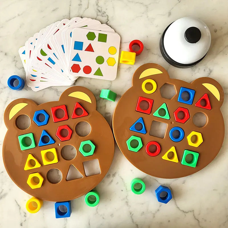 Educational Color & Shape Matching Puzzle Toys