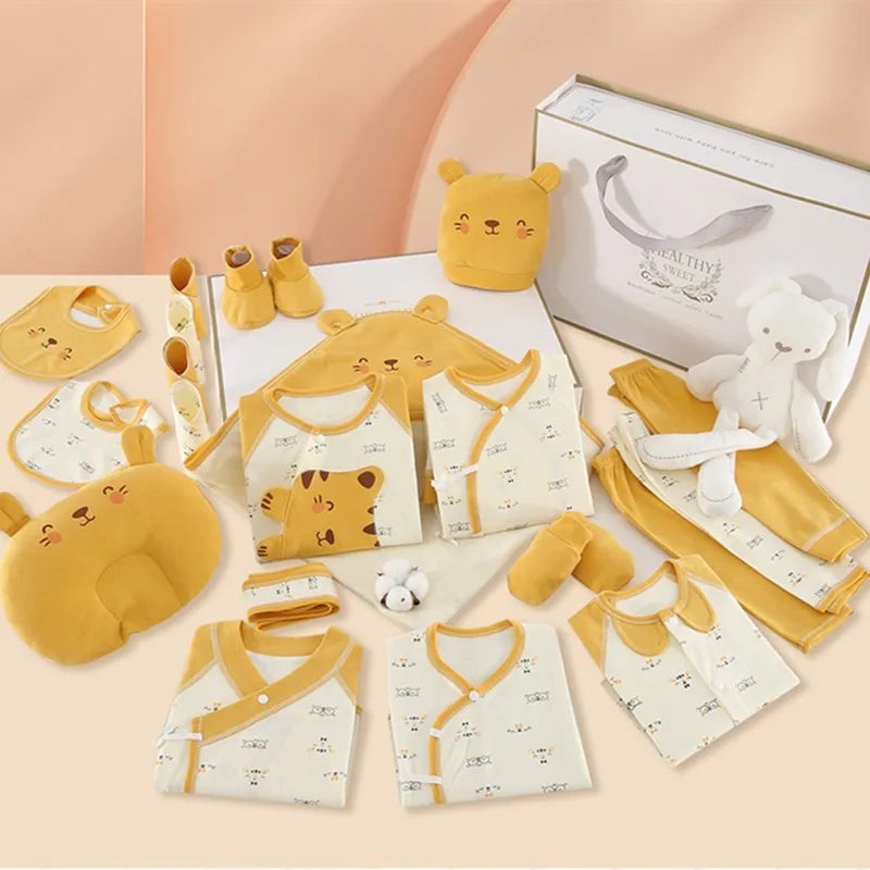 Newborn Clothes Set 18/22pcs - Baby Gift Bundle