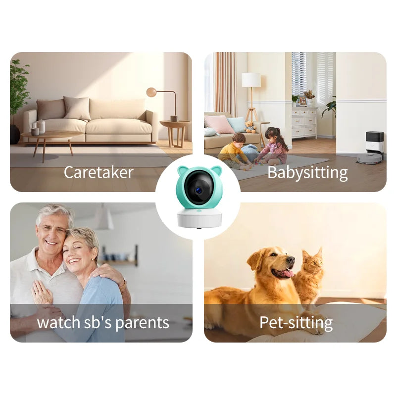 Smart Baby Monitor - WiFi Surveillance Camera