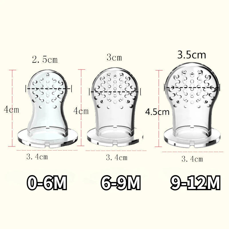 3-in-1 Baby Nipple Fresh Food Feeder