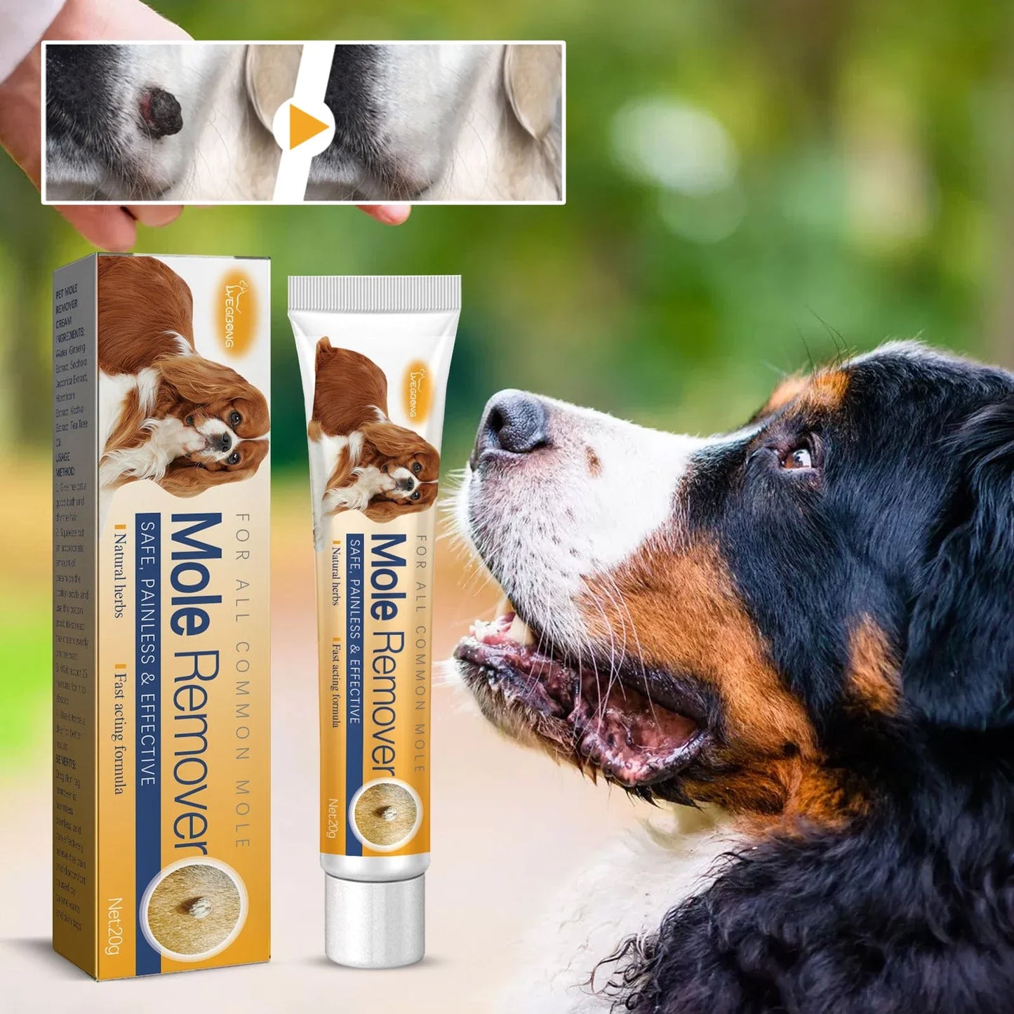 Pet Wart Remover Cream - Painless Skin Tag Treatment