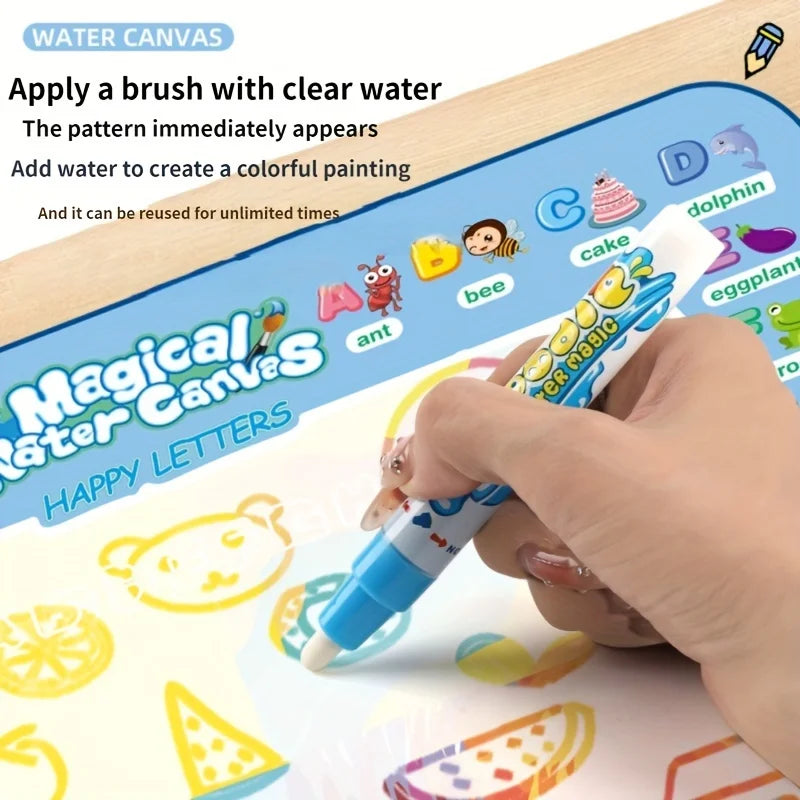 Magic Water Drawing Mat - Educational Fun