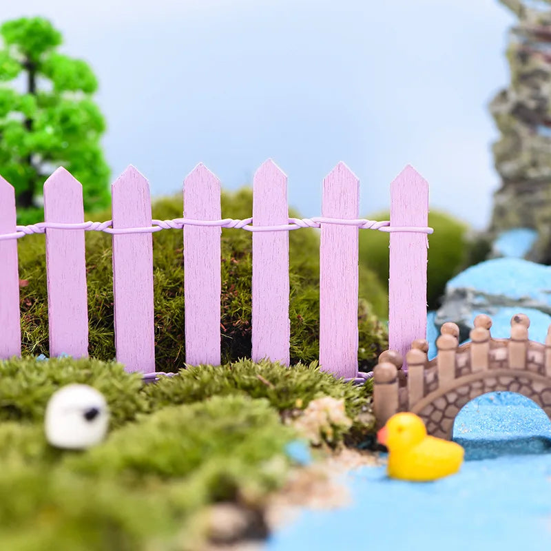 Miniature Fairy Garden Fence - DIY Craft Decor