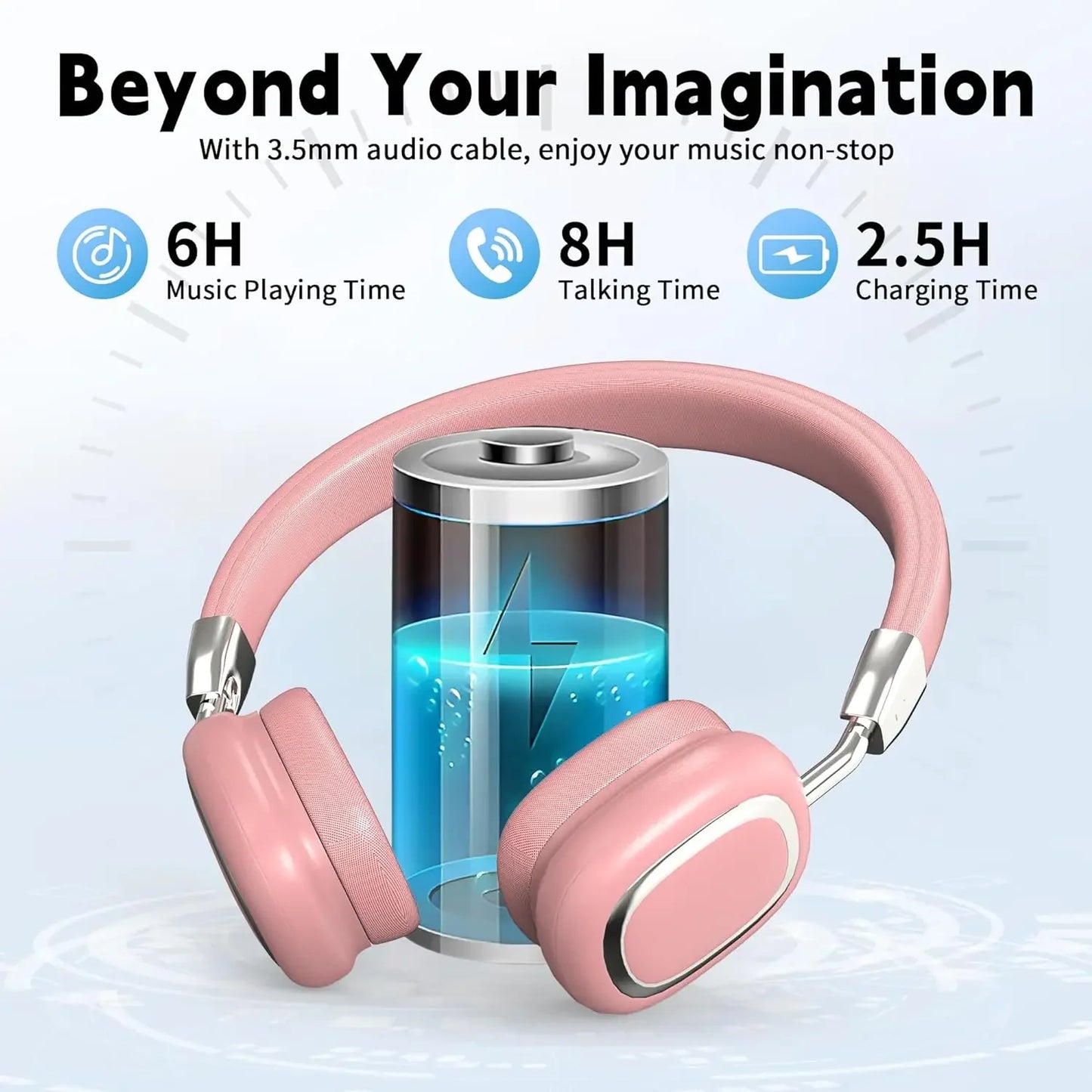 Wireless Bluetooth Over-Ear Headphones