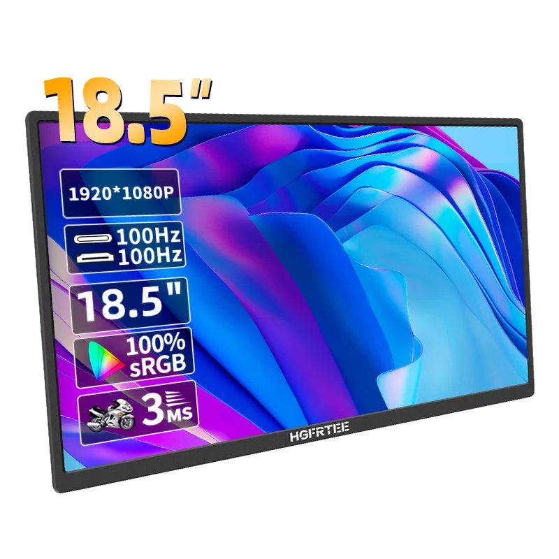 100Hz HDR Portable Monitor 18.5\"