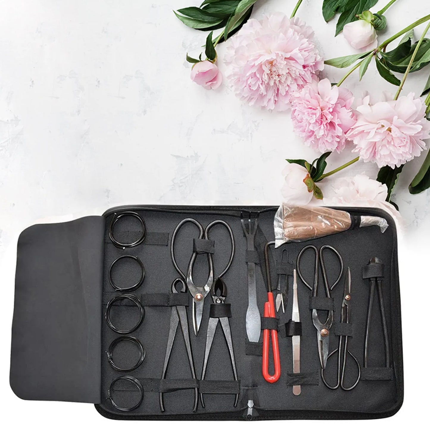 Premium Bonsai Tools Set - 16PCS Styling Kit