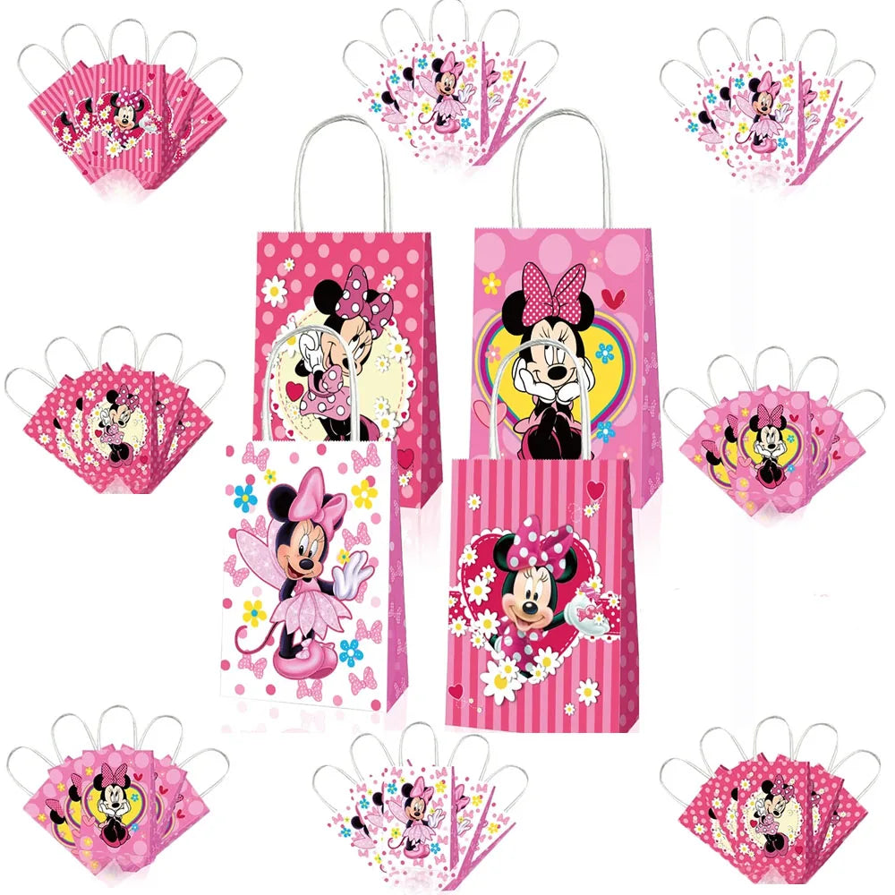 Minnie Mouse Gift Bags Party Decoration