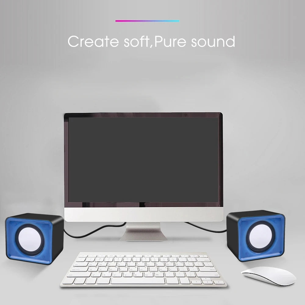 Mini Portable PC Speaker - High-Tech Audio System