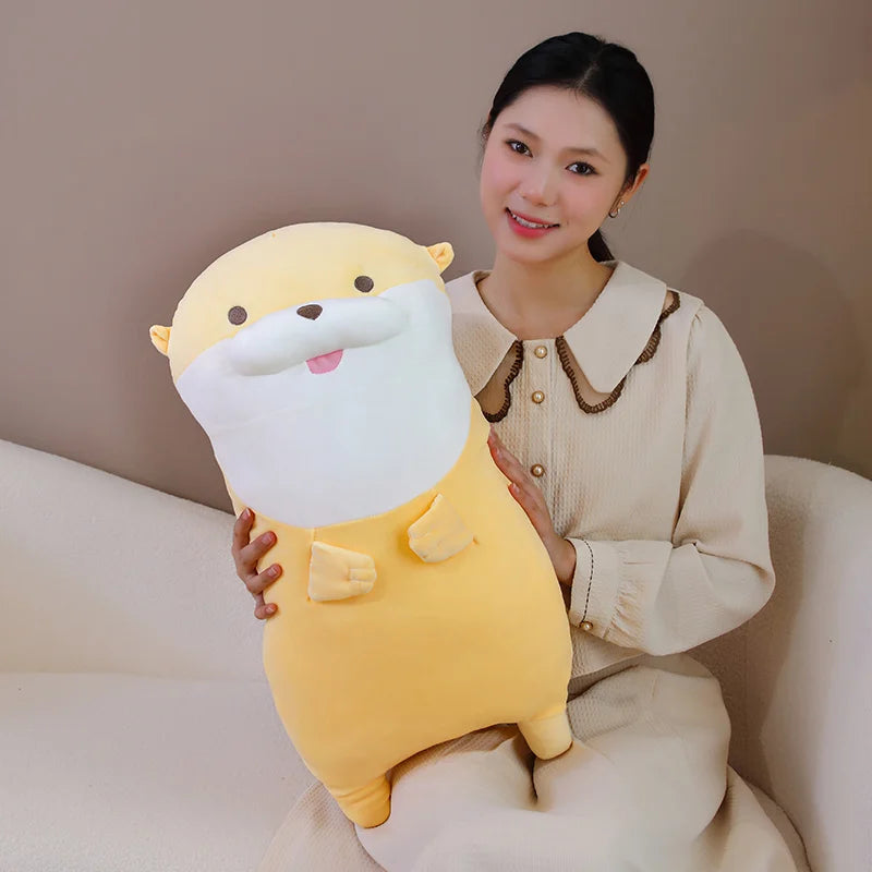 Kawaii Sea Otter Plush Pillow Toy