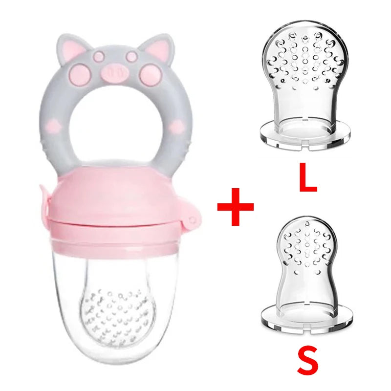 3-in-1 Baby Nipple Fresh Food Feeder