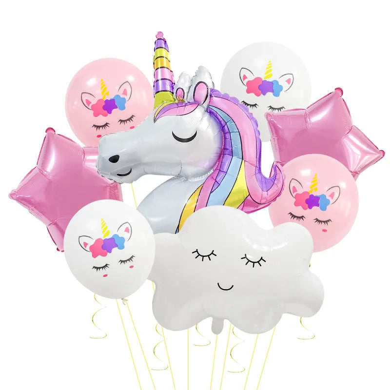 Unicorn Party Balloons Set