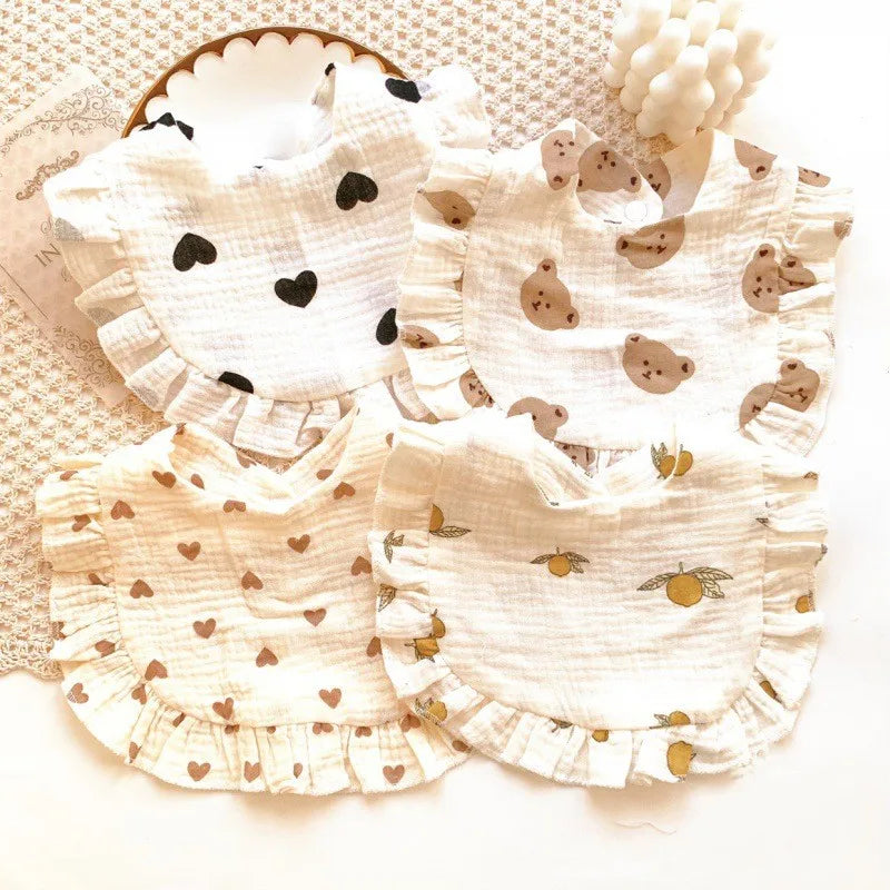 Baby Bibs & Burp Cloths Bundle