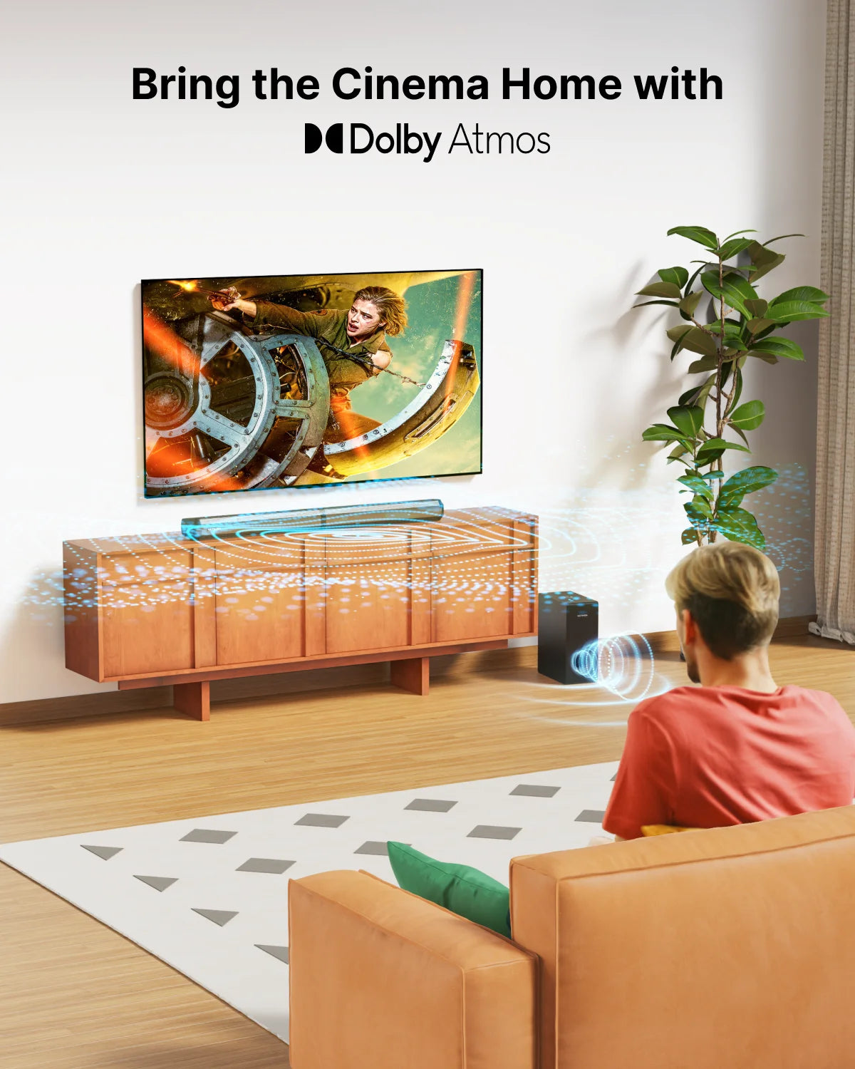 ULTIMEA 280W 4.1 Dolby Atmos Soundbar