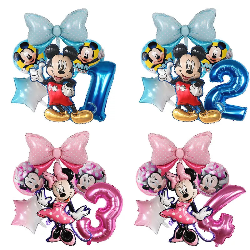 Disney Mickey Minnie Party Decor Set