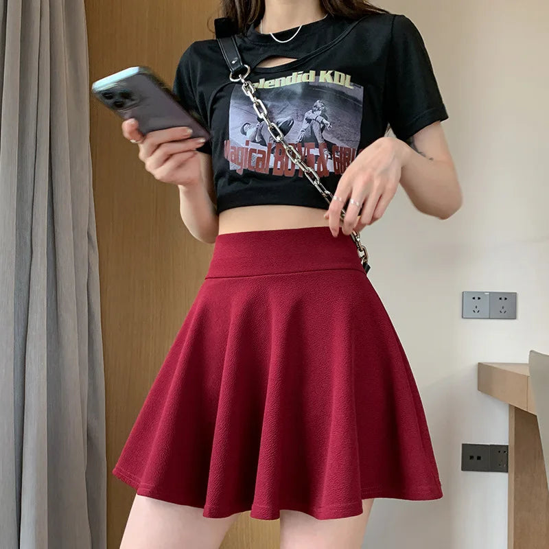 Women's Sexy Mini Pleated Skirt