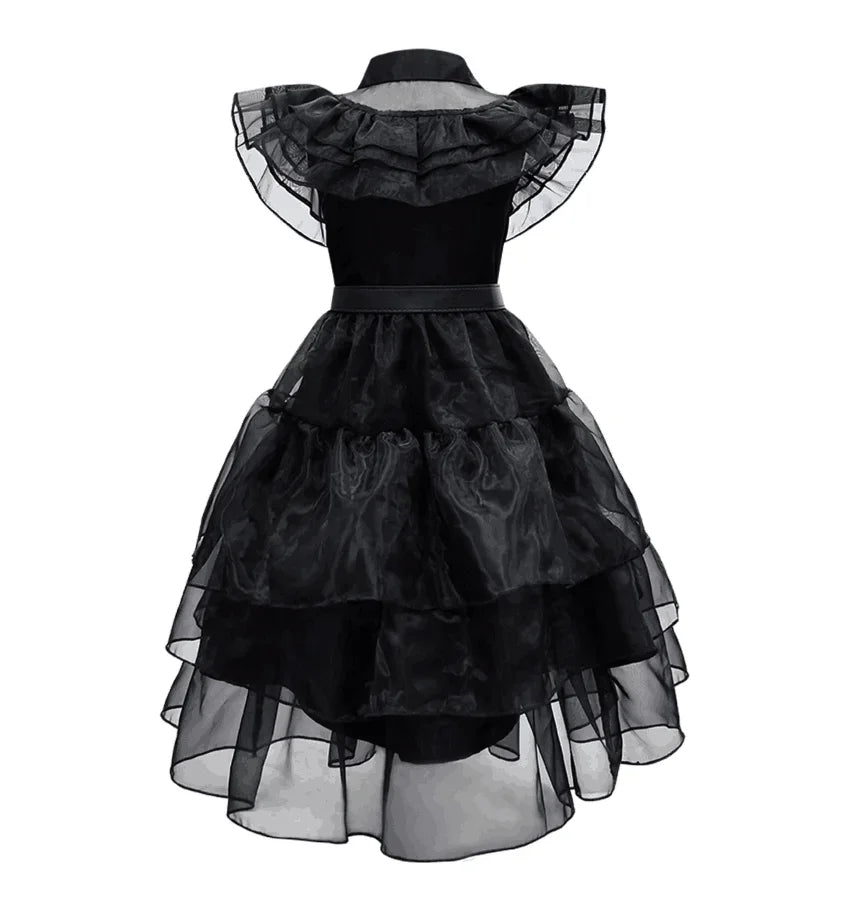 New Girls' Vestidos Mesh Party Dress