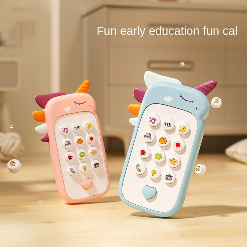 Baby Music Phone Toy with Teether