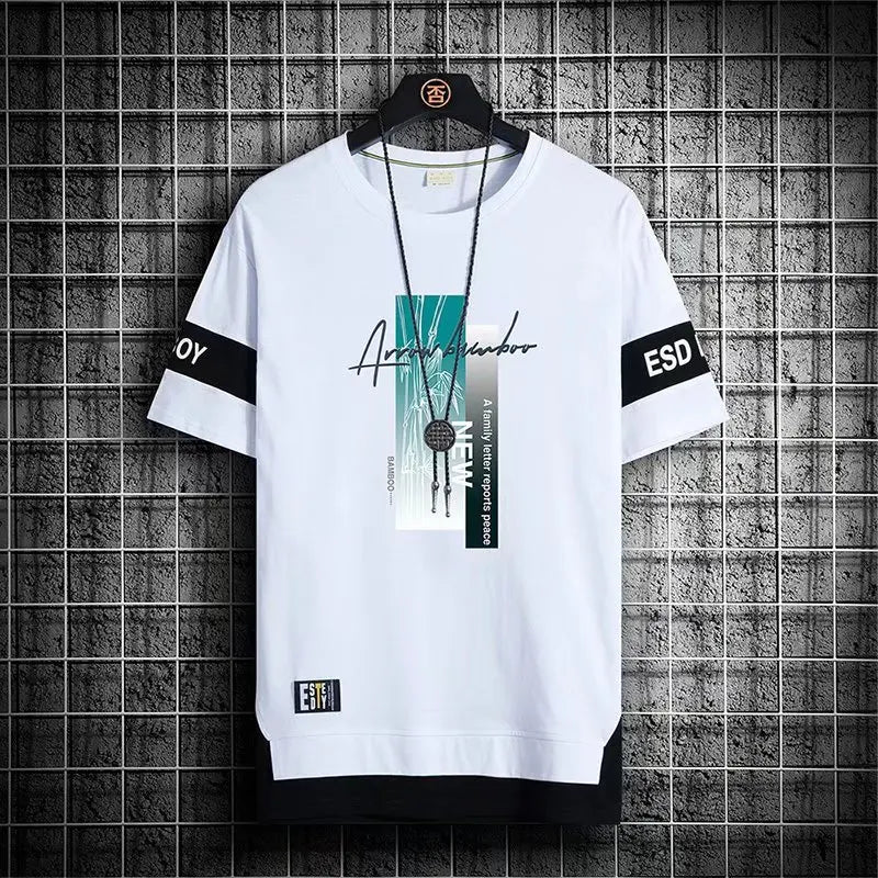 2024 Men's Korean Fashion Graphic Print T-Shirts