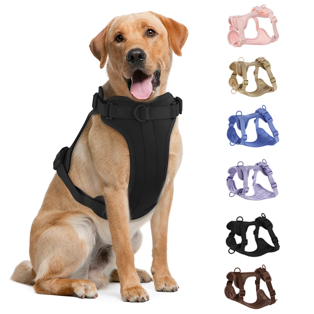 Adjustable Dog Harness Three-Piece Set