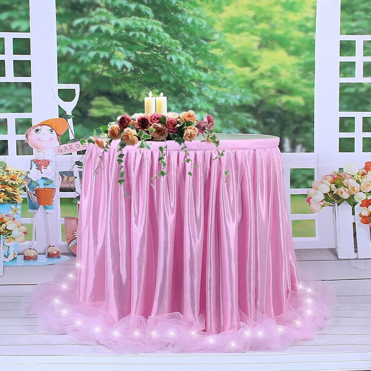 Romantic Tulle Table Skirt