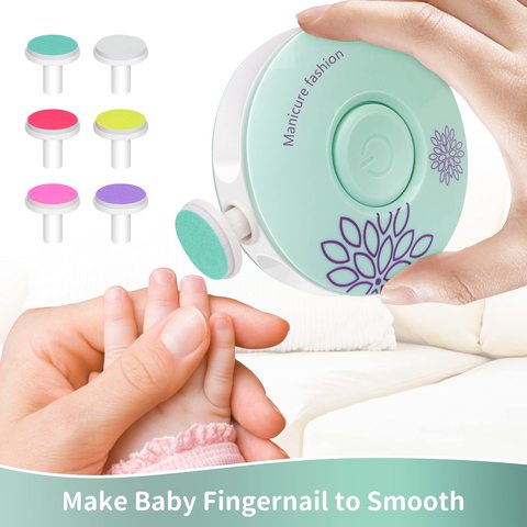 Electric Baby Nail Trimmer & Manicure Set