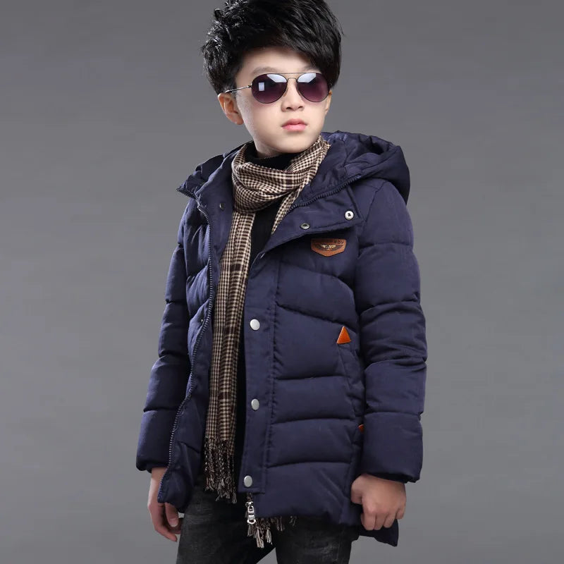 Big Boys Fashion Hooded Jacket