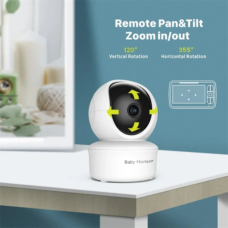 Babystar 5-inch Video Baby Monitor