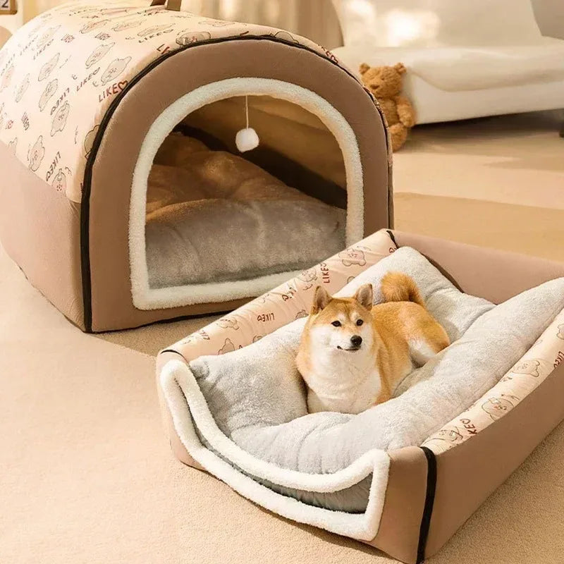 Warm Winter Dog House Mat - Big Dog Kennel