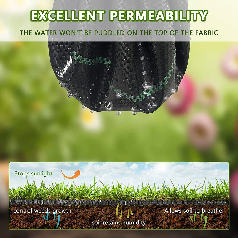 Premium 4X5M Weed Barrier Mat