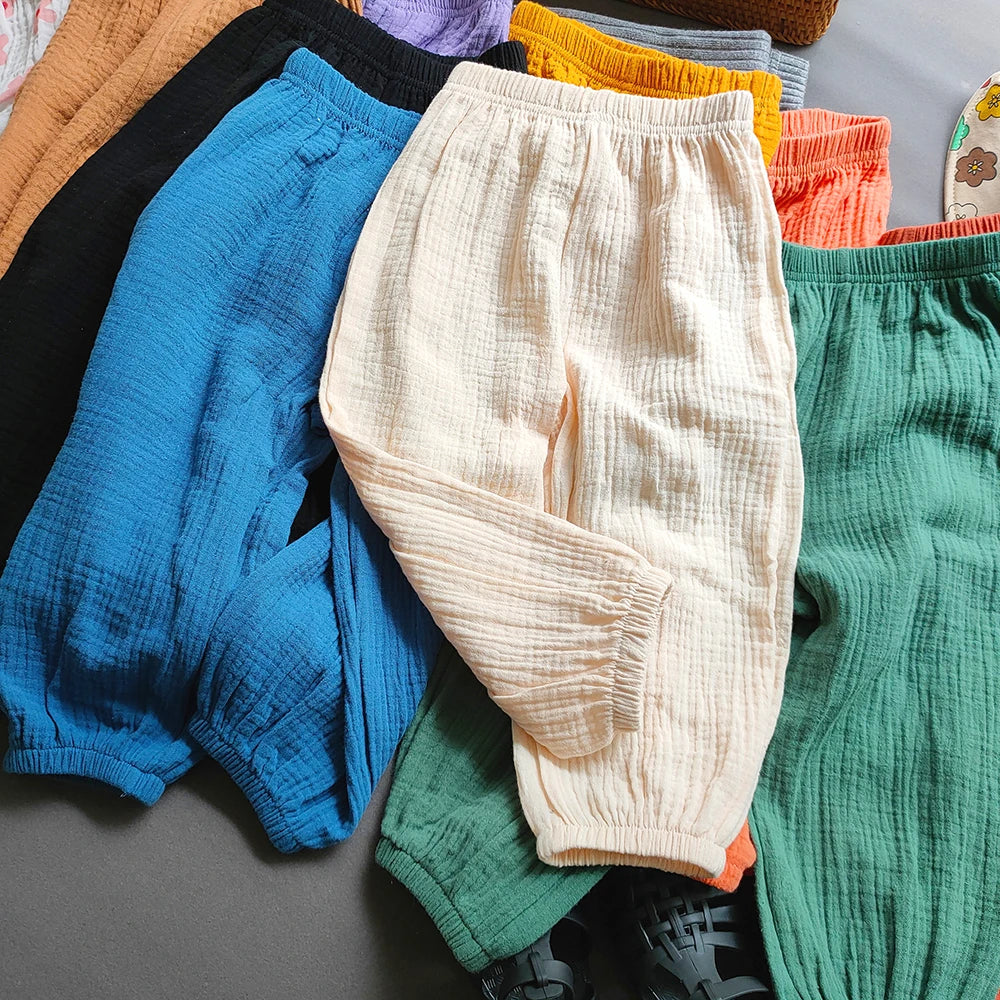 Breathable Kids Harem Pants