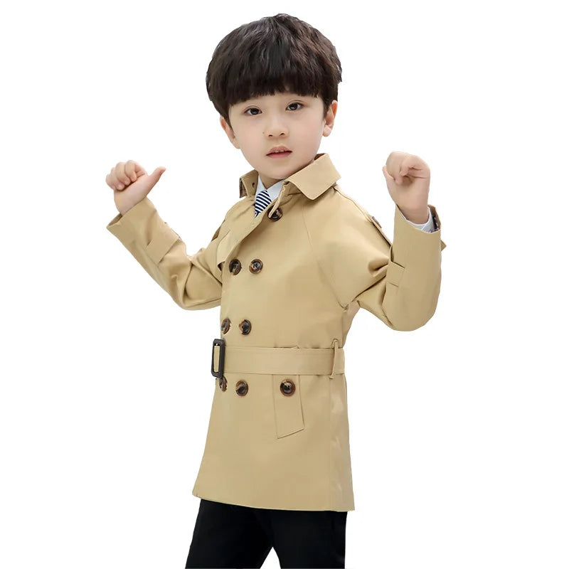 High Quality Boys Trench Coat