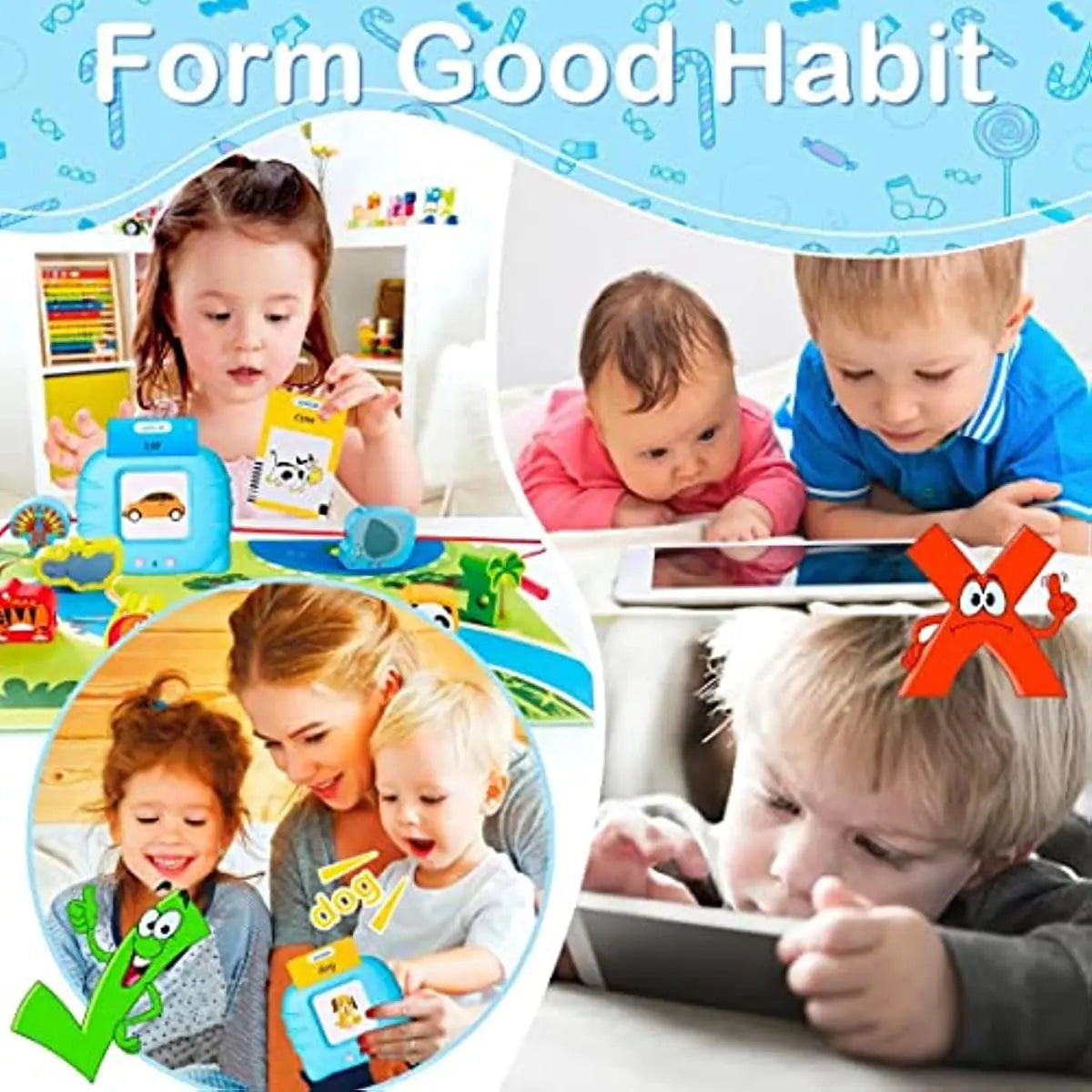 Interactive Talking Flashcards for Preschool Learning