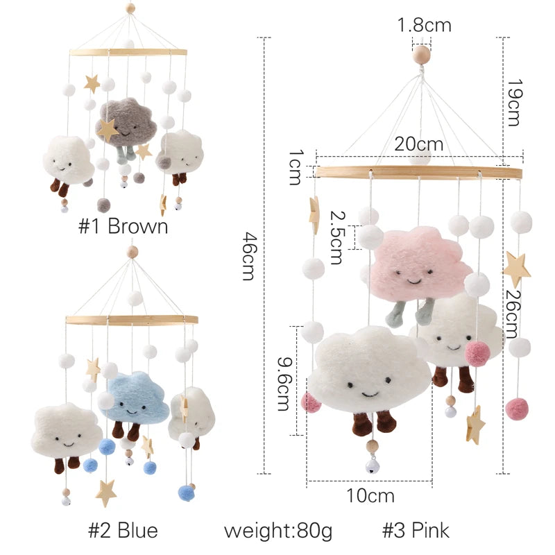 Cloud Crib Mobile Musical Toy