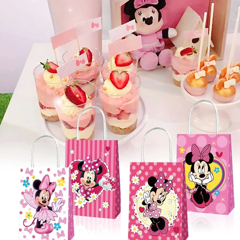 Minnie Mouse Gift Bags Party Decoration